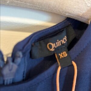 Quince Navy Jumpsuit romper